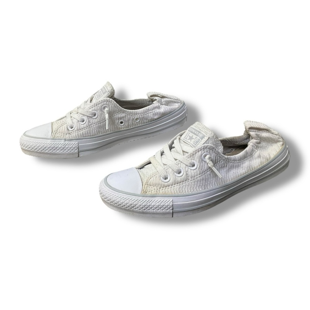 👟 Converse All Star White Slip-On Sneakers Women’s 7‎